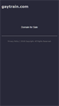 Mobile Screenshot of gaytrain.com