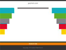 Tablet Screenshot of gaytrain.com